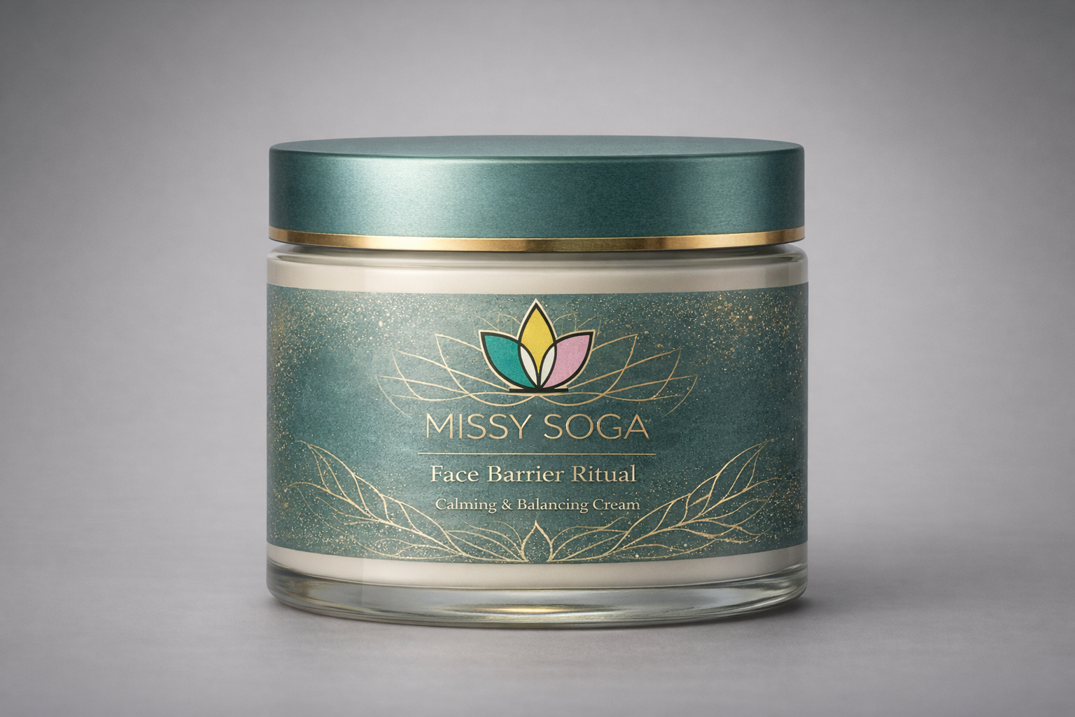 Missy Soga Calming & Balancing Cream - Crème apaisante pour peaux réactives